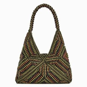 Stylish Beaded Women's Bag - Multicolor